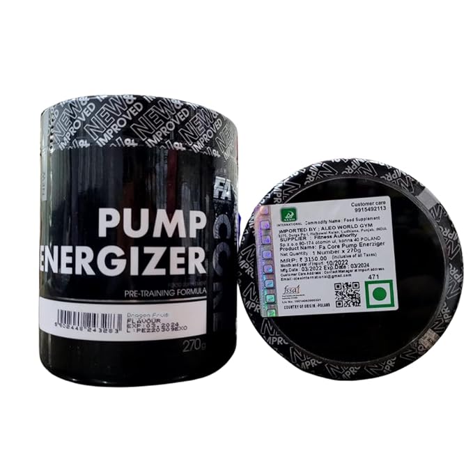 FA CORE Pump Energizer Pre 270g Fruit Punch